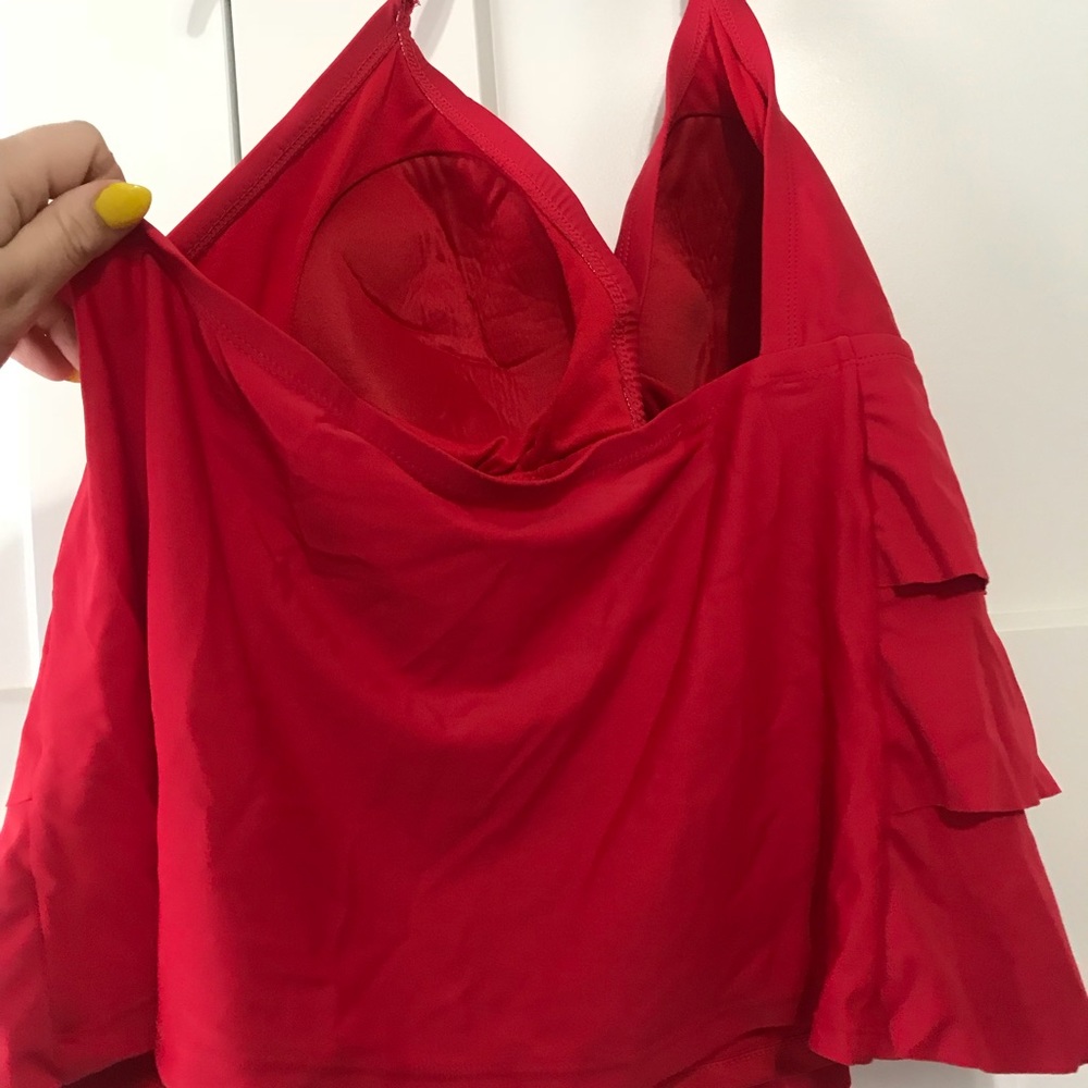 Tankini swim top size 1X